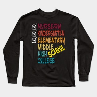 elementary to middle shcool Long Sleeve T-Shirt